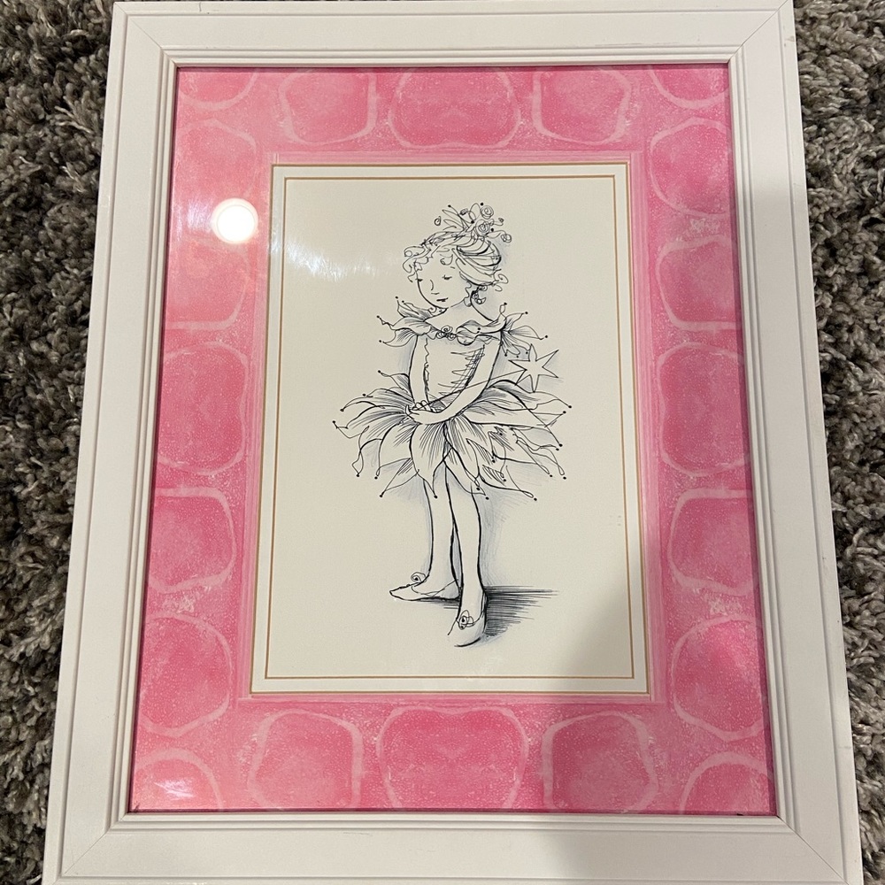 Ballerina wall picture - Picture 1 of 2